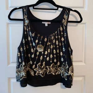 Flashy semi crop tank